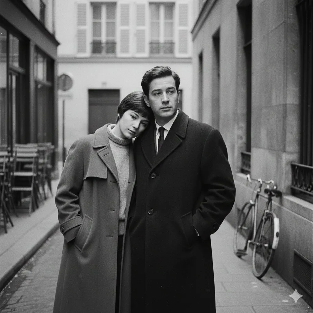 Cinematic and Soft Toned Outerwear on Street