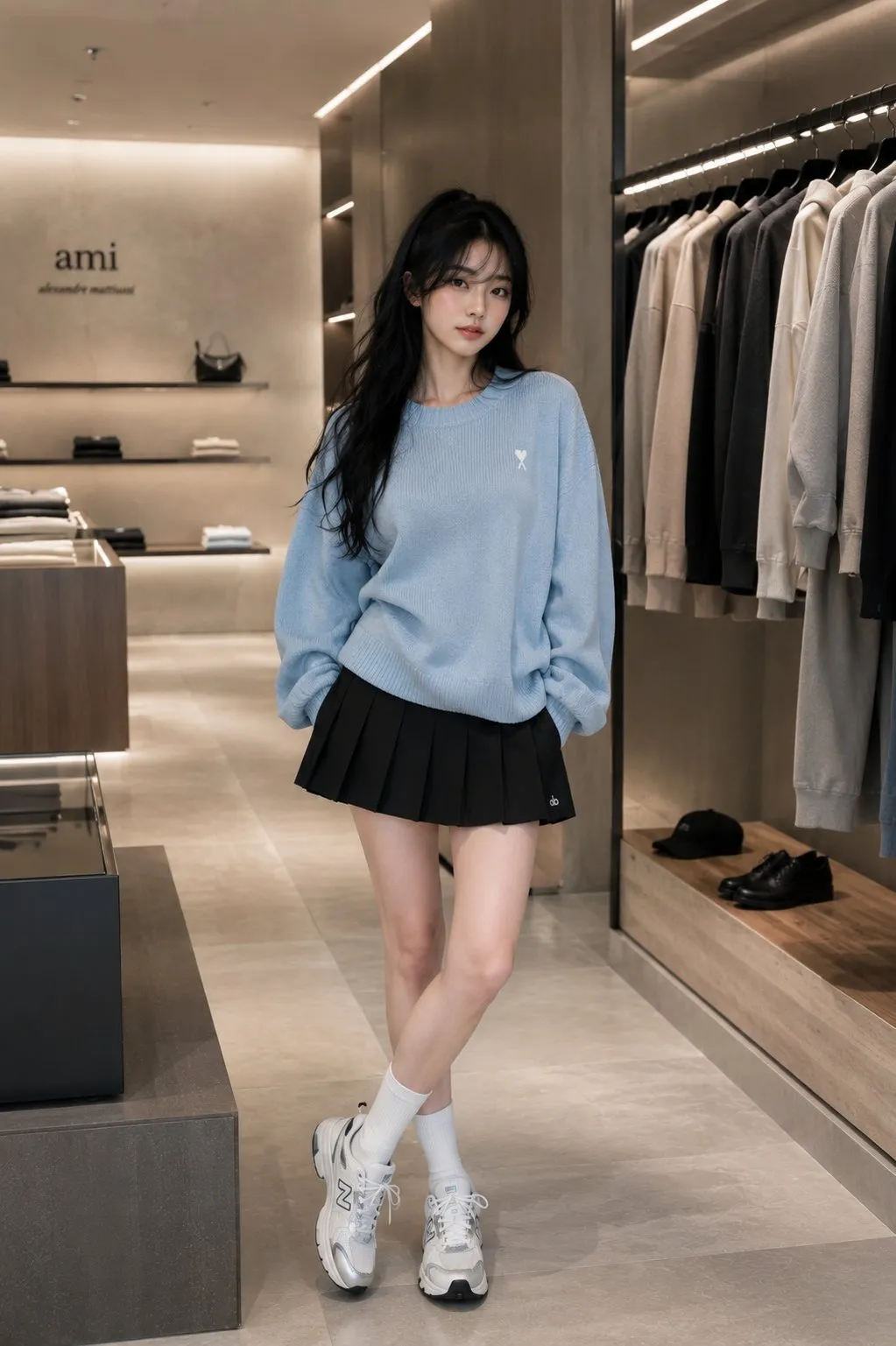 Chic Minimalist Fashion Boutique Editorial