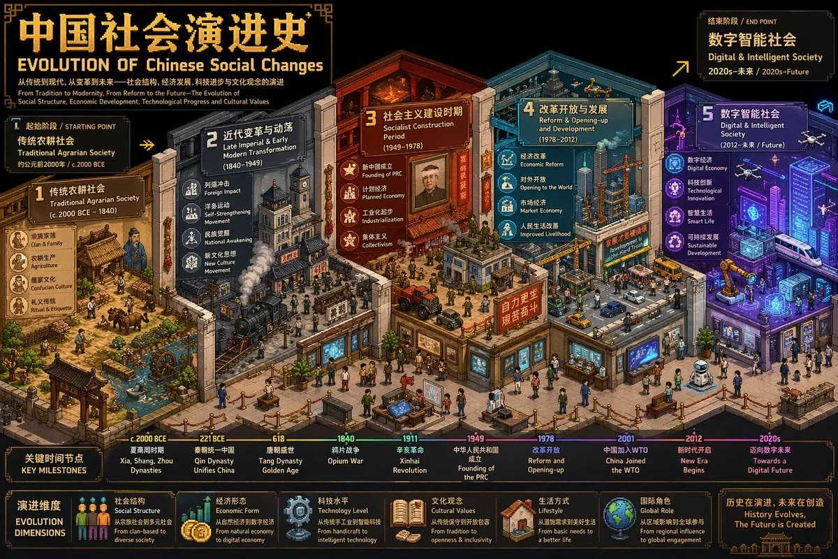 Isometric Pixel Art Western Art Timeline