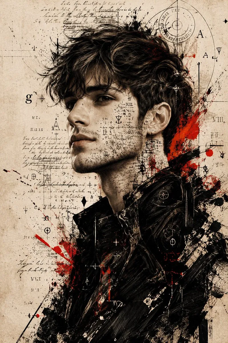Outerwear - Illustrated and Dark Themed Style