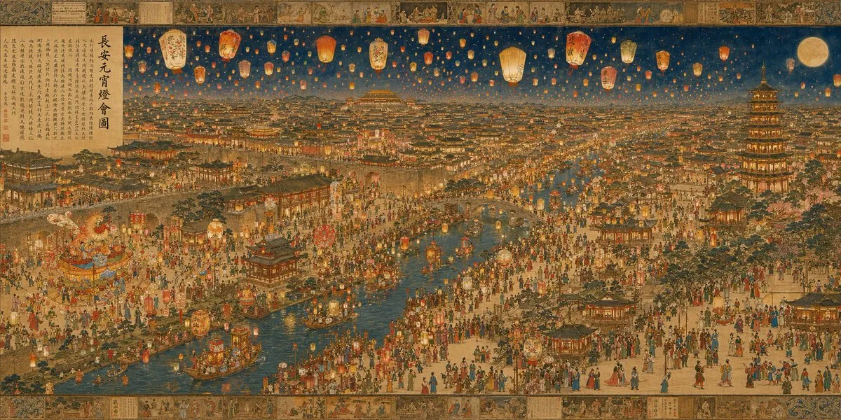 Creative Tang Dynasty Chang'an Lantern Design
