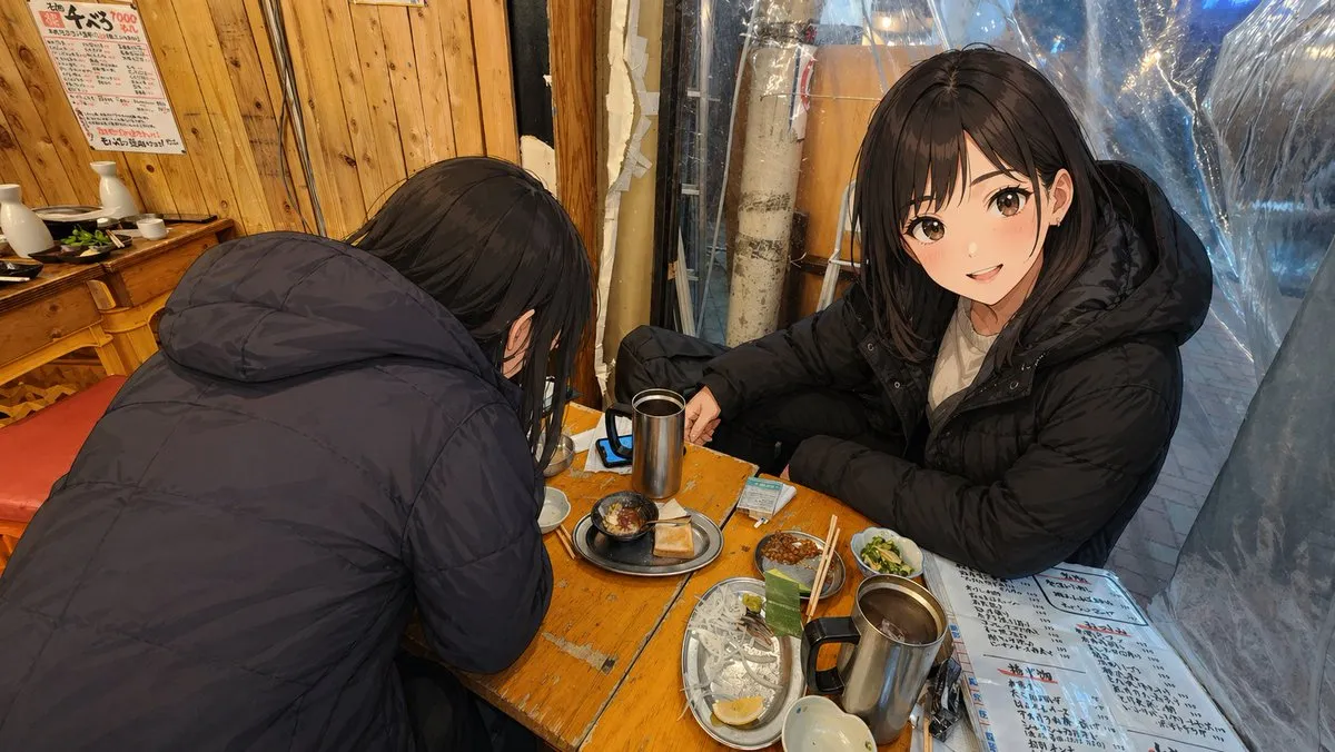 Photorealistic and Dark Themed Outerwear on Table