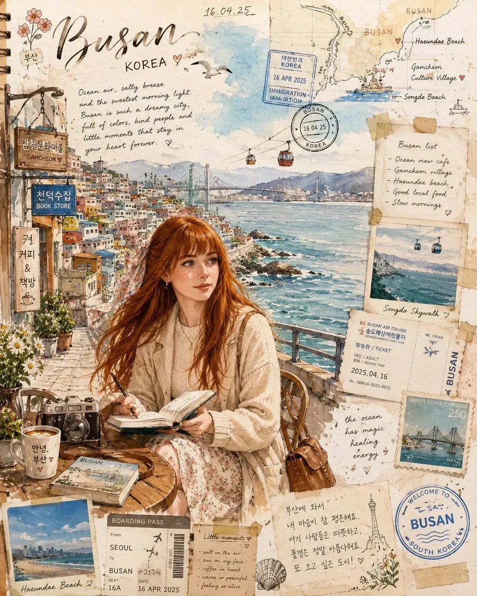 Cinematic and Watercolor Coffee on Table Surface