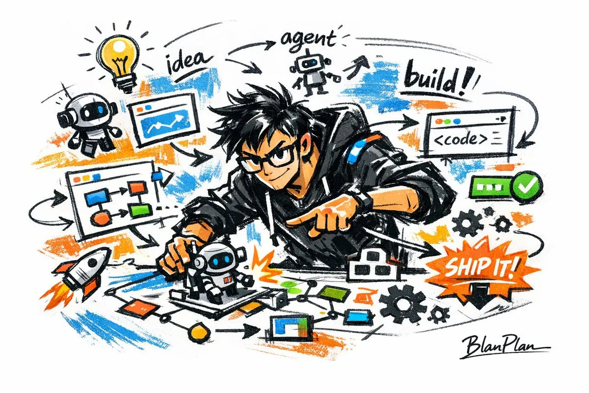 AI-Generated Poster Doodle Sketch AI Builder