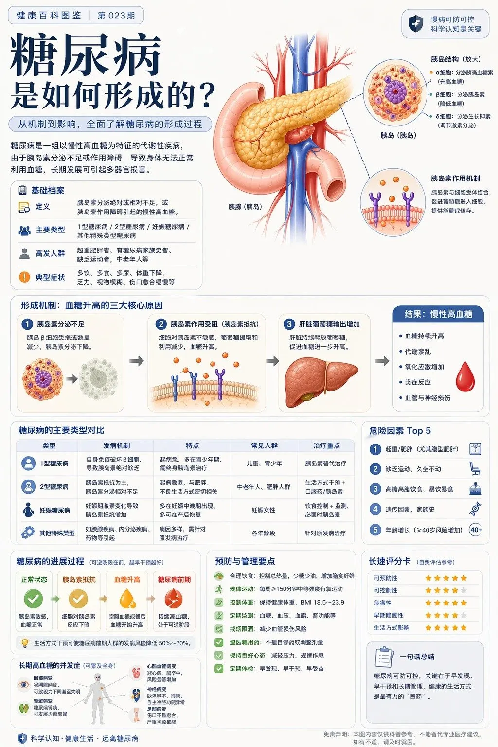 Modular Science Encyclopedia Infographic Card
