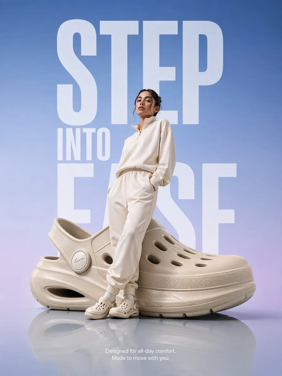 Surreal Giant Sneaker Fashion Campaign