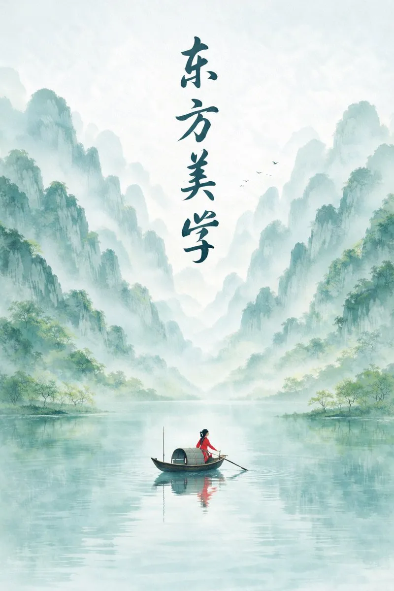 AI-Generated Poster New Chinese Ink Landscape