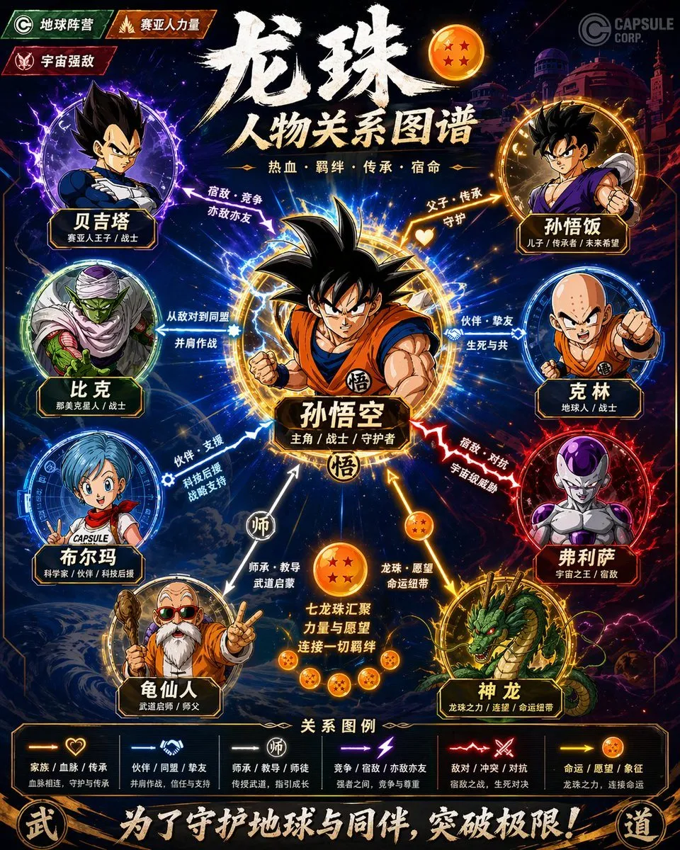 Demon Slayer Character Relationship Map