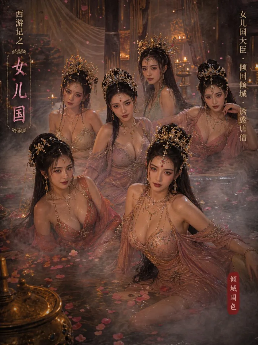 AI-Generated Poster Journey to the West