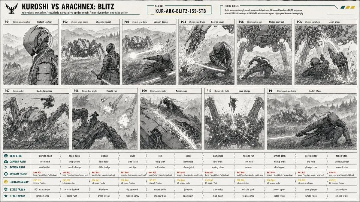 Futuristic and Storyboard Camera in Mountain Setting