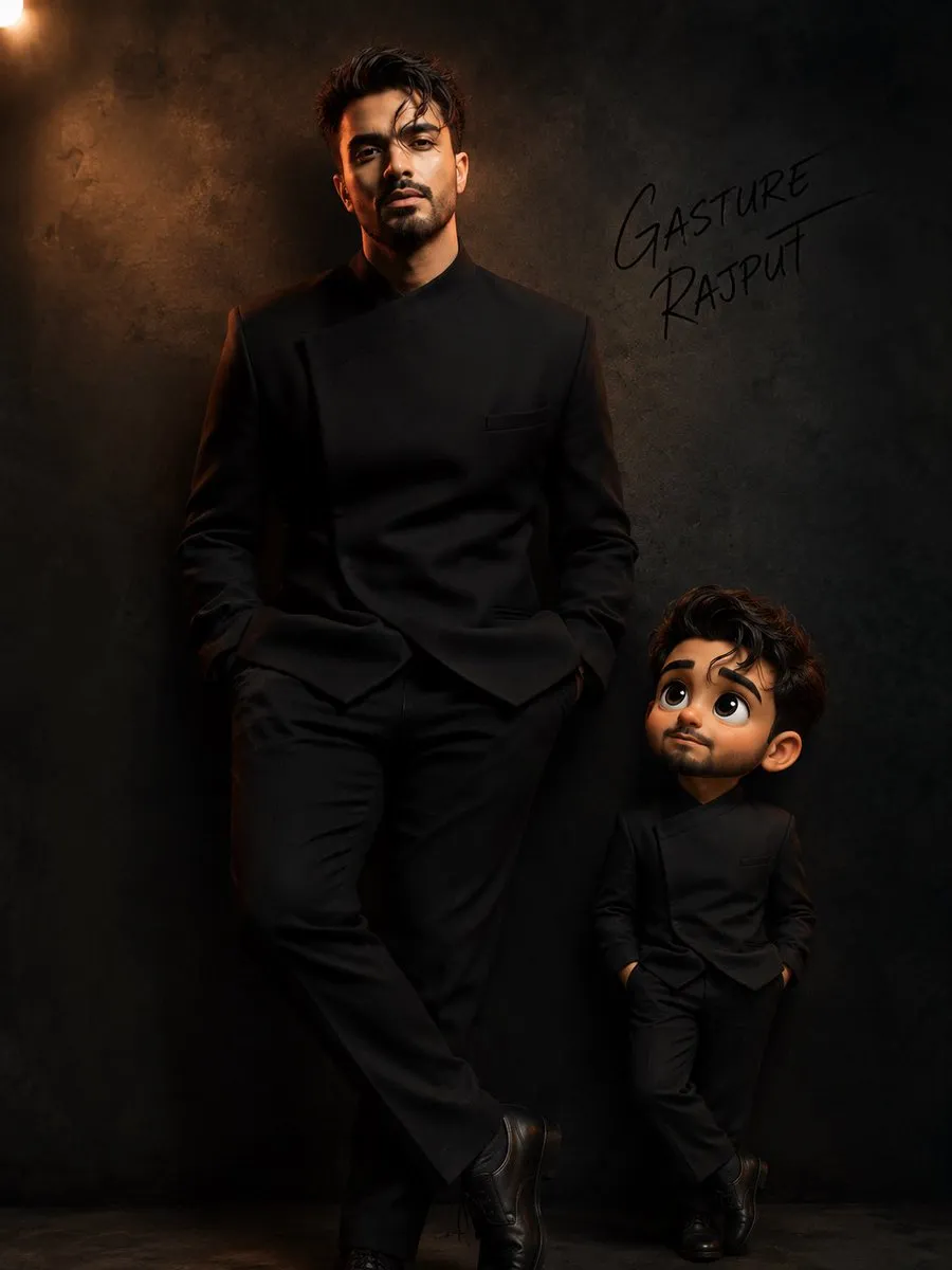 Cinematic and Dark Themed Timepiece in Studio Setting