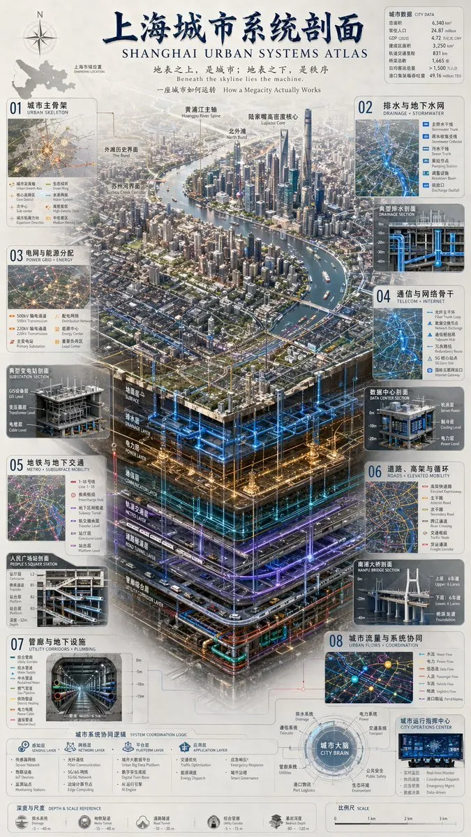 Complex Urban Systems Atlas Infographic