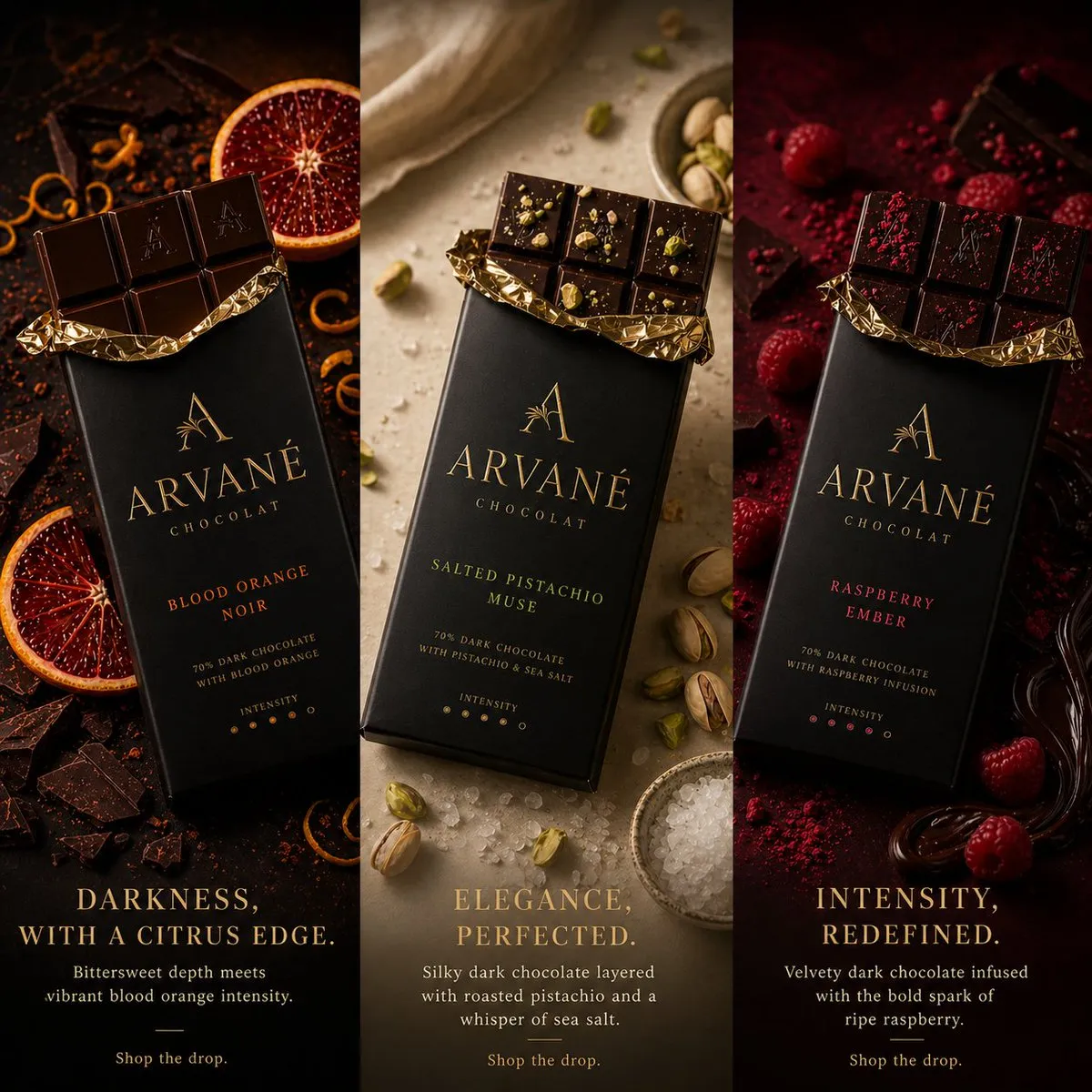 AI-Generated Cinematic and Elegant Chocolate
