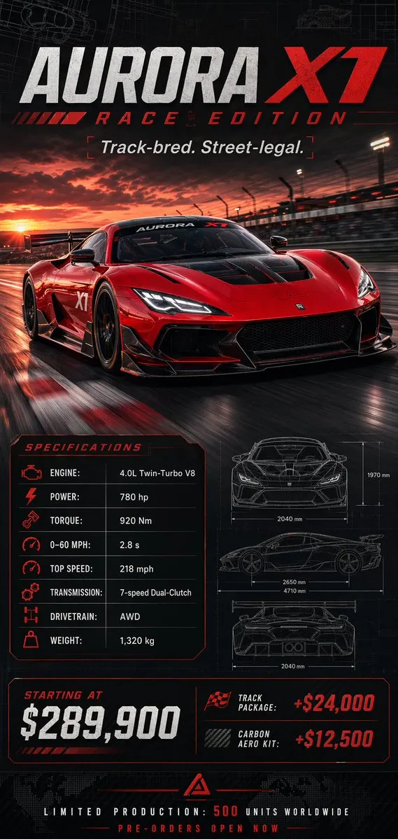 AI-Generated Poster Automotive