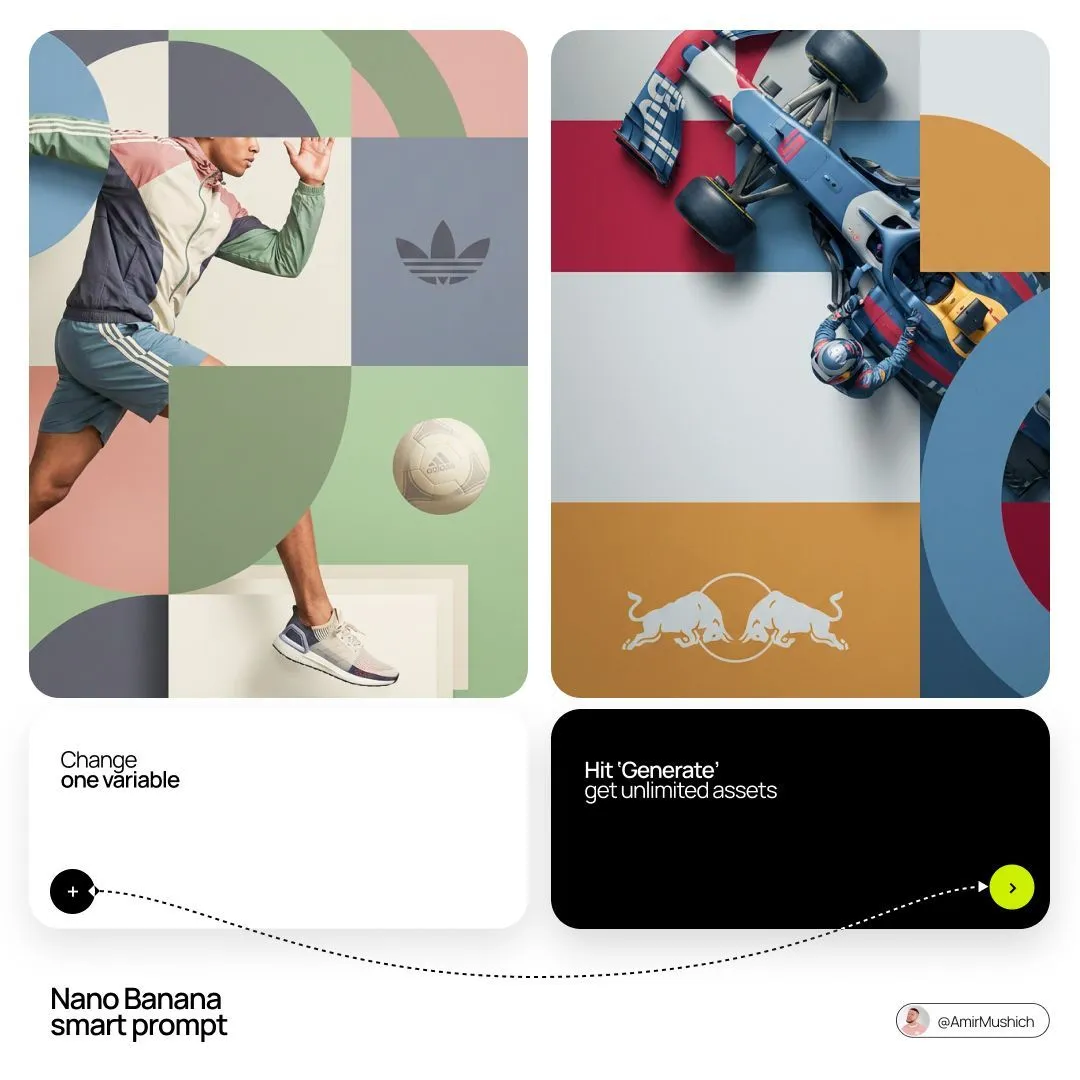 Sophisticated Brand Editorial Grid Poster