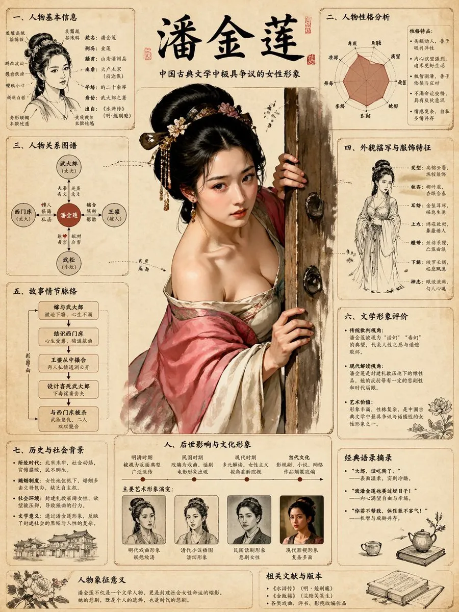 Stunning Vintage Science Encyclopedia Infographic