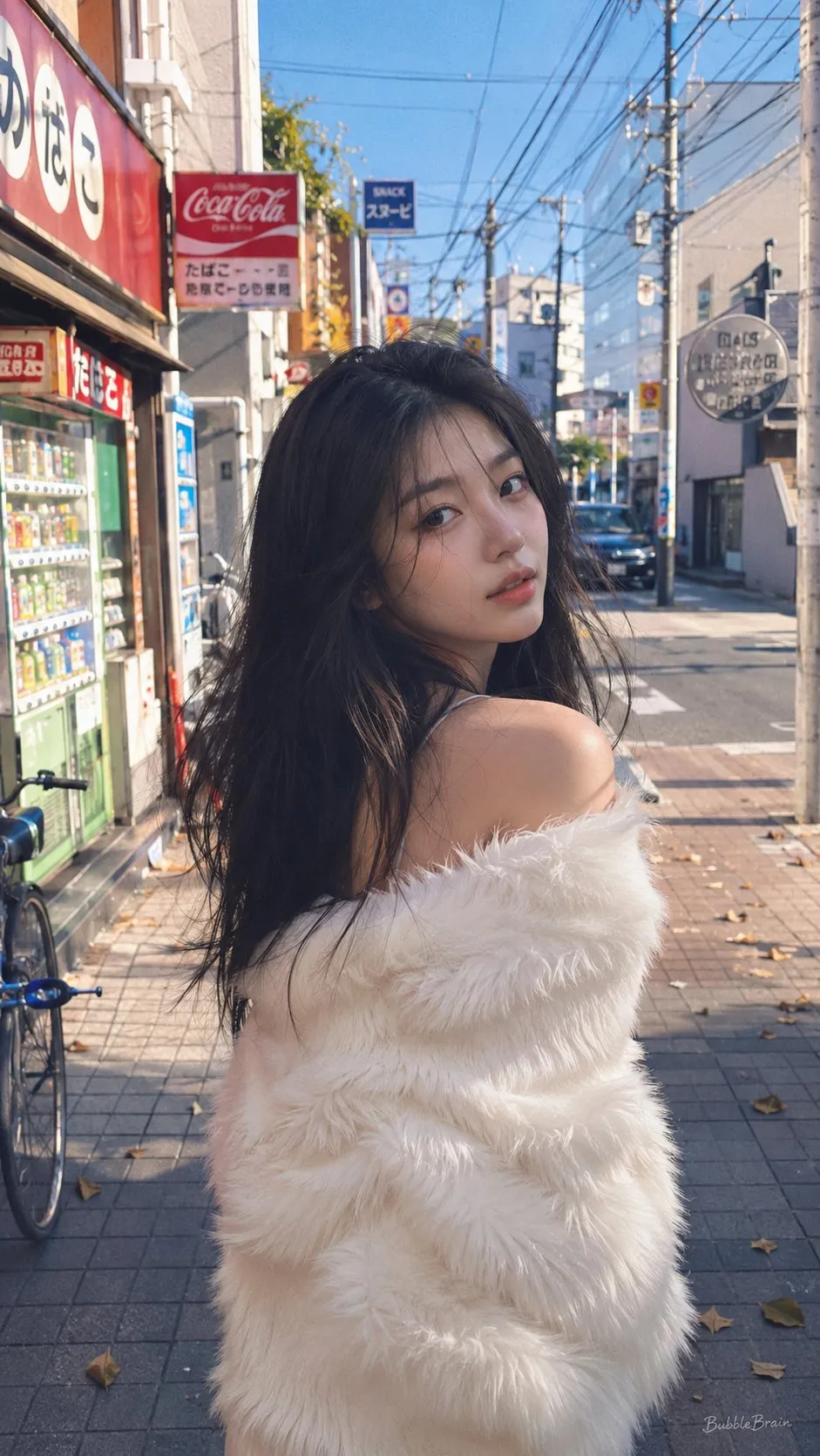 Cinematic Tokyo Street Fashion Portrait