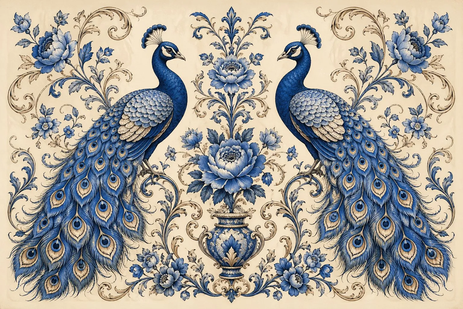 Illustrated and Vintage Jewelry Against Sky