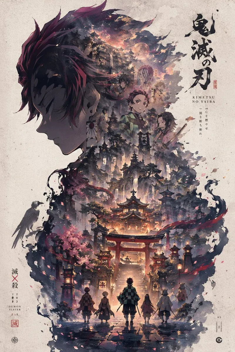 Creative Silhouette Universe Narrative Poster