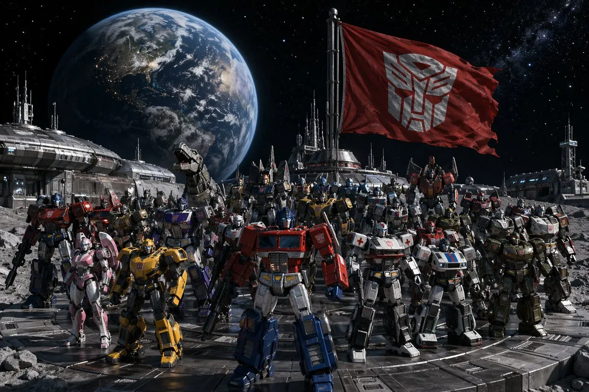 Autobots Assembled at Lunar - Creative Style
