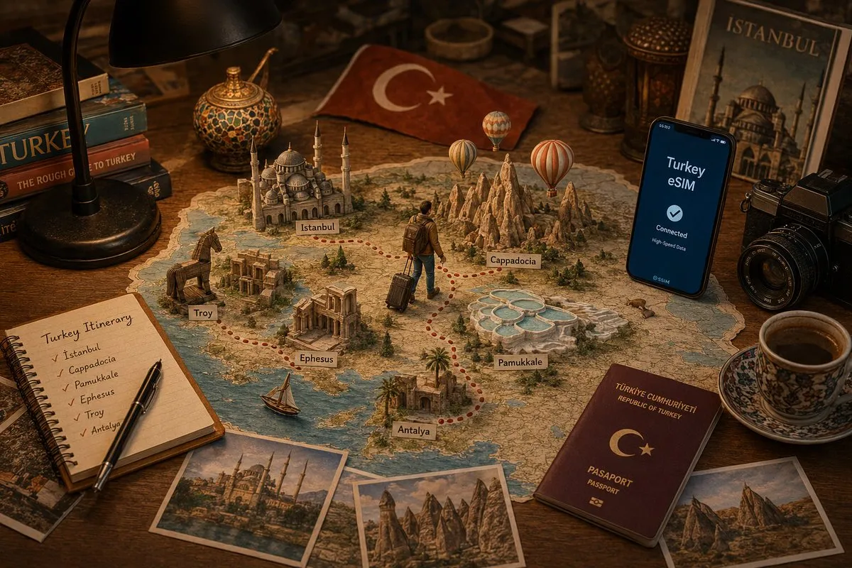 Cinematic and Premium Handbag on Table Surface