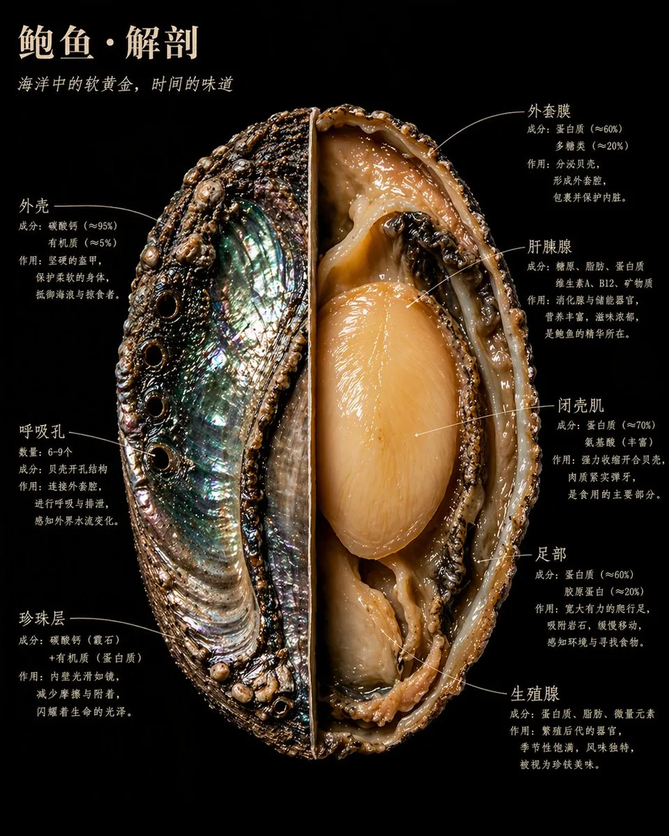Creative Naturalist-Style Food Specimen Cross-Section