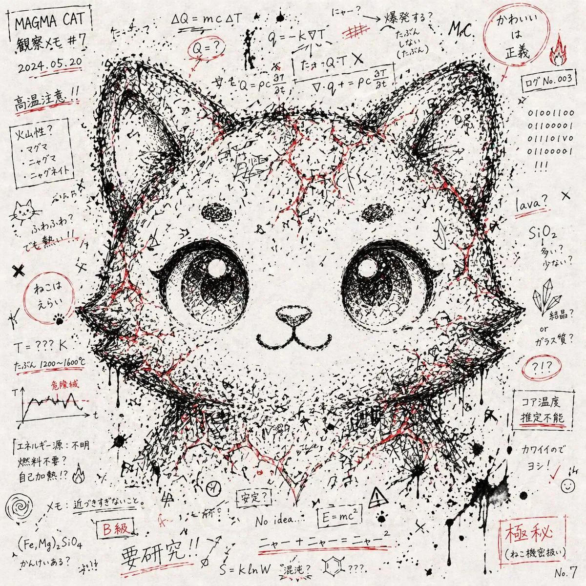 AI-Generated Character Chaos Notes Hidden Face