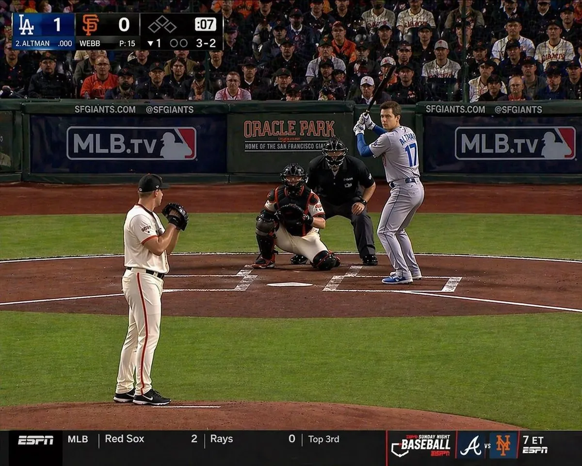 Creative Sam Altman Baseball Broadcast Design